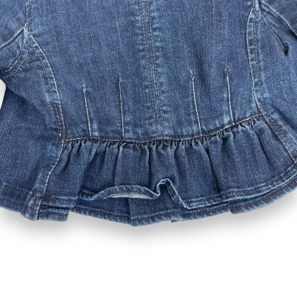 Baby Gap 1989 Dark Wash Denim Jean Jacket 12-18 Months - Picture 7 of 7